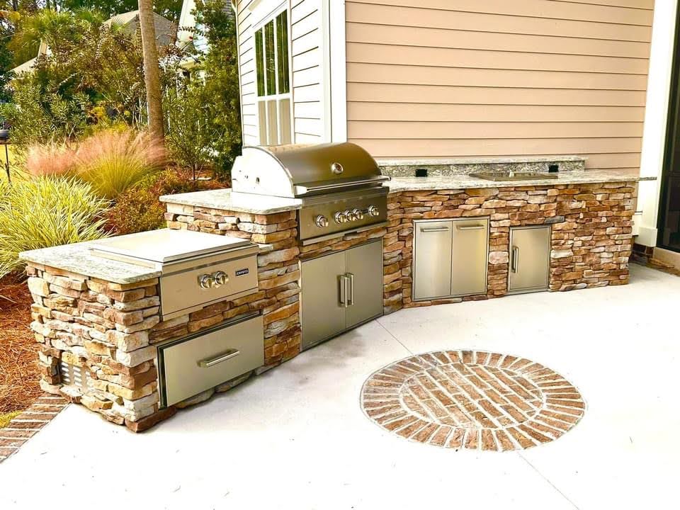 Outdoor Kitchens and Grills Wildwood - Bush Home Services